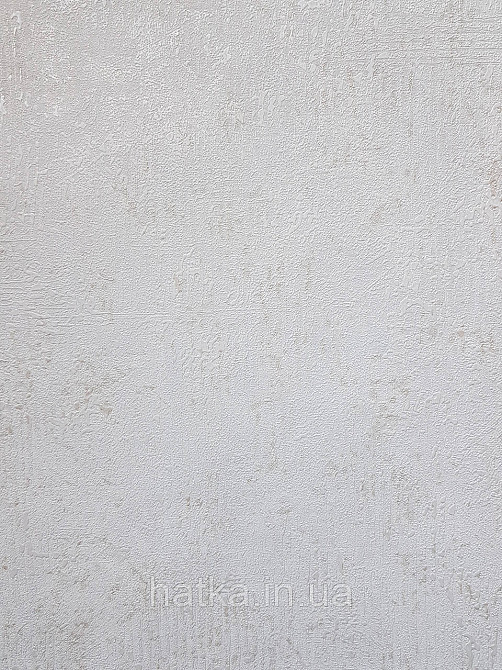 Шпалери вінілові на флізеліні метрові Sintra Edelina під штукатурку структурні білі сріблясті Київ - фото 1