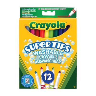 Набор для творчества Crayola 12 тонких фломастеров ярких цветов (7509) Винница - изображение 1
