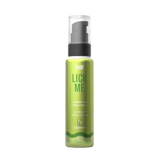 Гель для оральных ласк с согревающим эффектом INTT Lick Me Kissable Gel Caipirinha 50 мл Sex Aura Киев