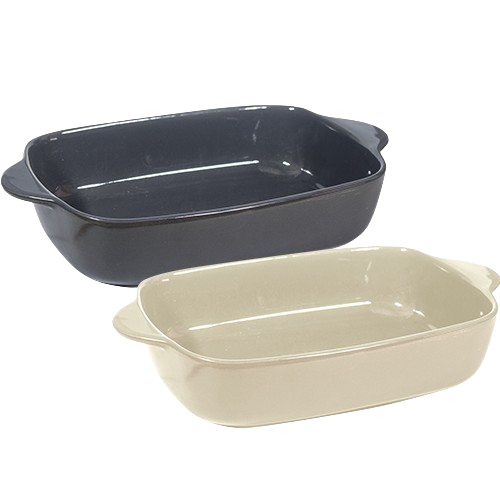 Форма для запікання 38,8*23*8см з ручками кераміка/пластик 60921-00 S&T Житомир - изображение 1