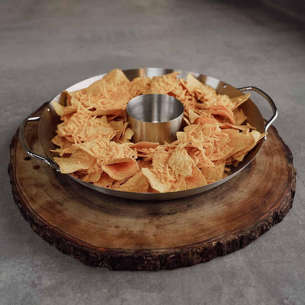 Стойка для курицы с перфорированным поддоном SANTOS, нержавеющая сталь, Ø 30 см 866 Код: 011595 Ровно - изображение 5