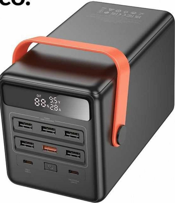 Повербанк Hoco DB03 Max 100 000 mAh 65W | для ноутбука/телефону. Харків - фото 3