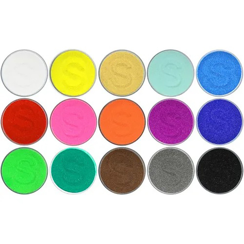 Набор цветного песка для творчества SMC-15, 15 цветов по 100 г Винница - изображение 1