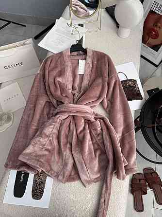 Жіночий стильний домашній махровий халат Капучино Одеса