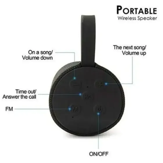 Портативная колонка TiG TG113 с Bluetooth и защитой от влаги Коломыя