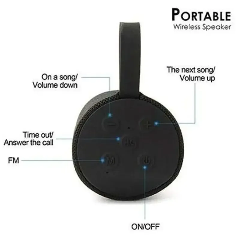 Портативная колонка TiG TG113 с Bluetooth и защитой от влаги Коломыя - изображение 2