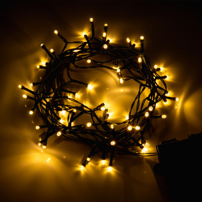 Гирлянда YES! Fun Уличная 70 LED Тепло-белая 4.9 м Статичная Таймер На батарейках (975062) Винница - изображение 3