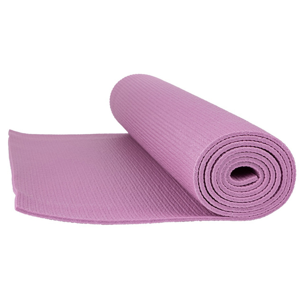 Килимок для йоги та фітнесу PowerPlay 4010 PVC Yoga Mat Рожевий (173x61x0.6) Кам'янське - фото 6