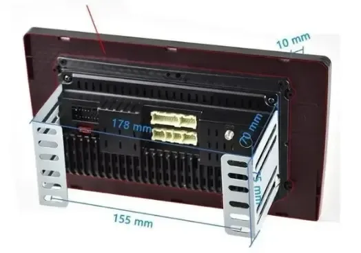 Автомобильная магнитола X9116 1+16G с пультом и большим экраном Коломия