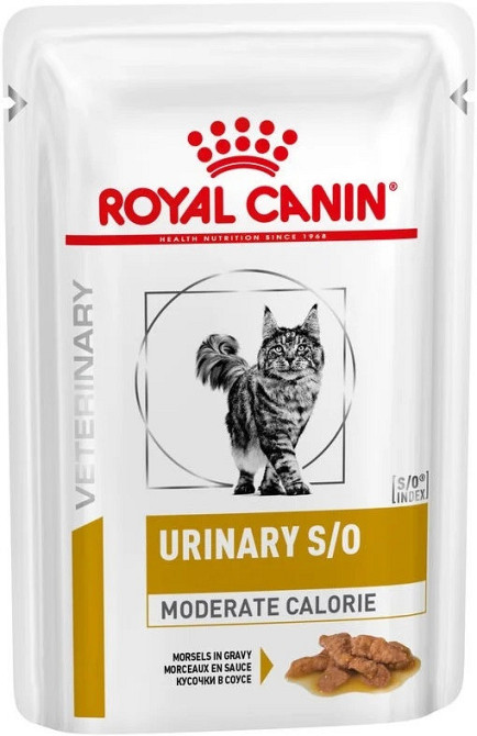 Royal Canin Urinary S/O Moderate Calorie (Роял Канін Уринарі СО) вологий корм для кішок для сечових шляхів 0.085 кг. х 12 шт. Запоріжжя - фото 1