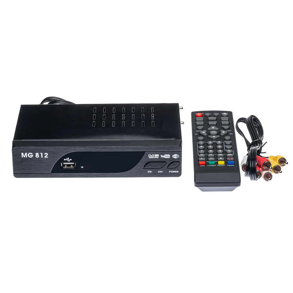 Цифровий Тюнер Т2 DV3 - Megogo MG812 (метал) Дніпро - фото 2