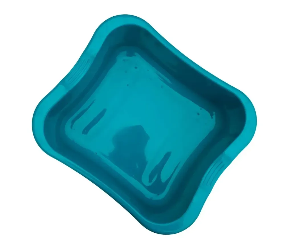 Таз квадратний бірюзовий, 10 літрів (ТМ ПолімерАгро) Харків - фото 3