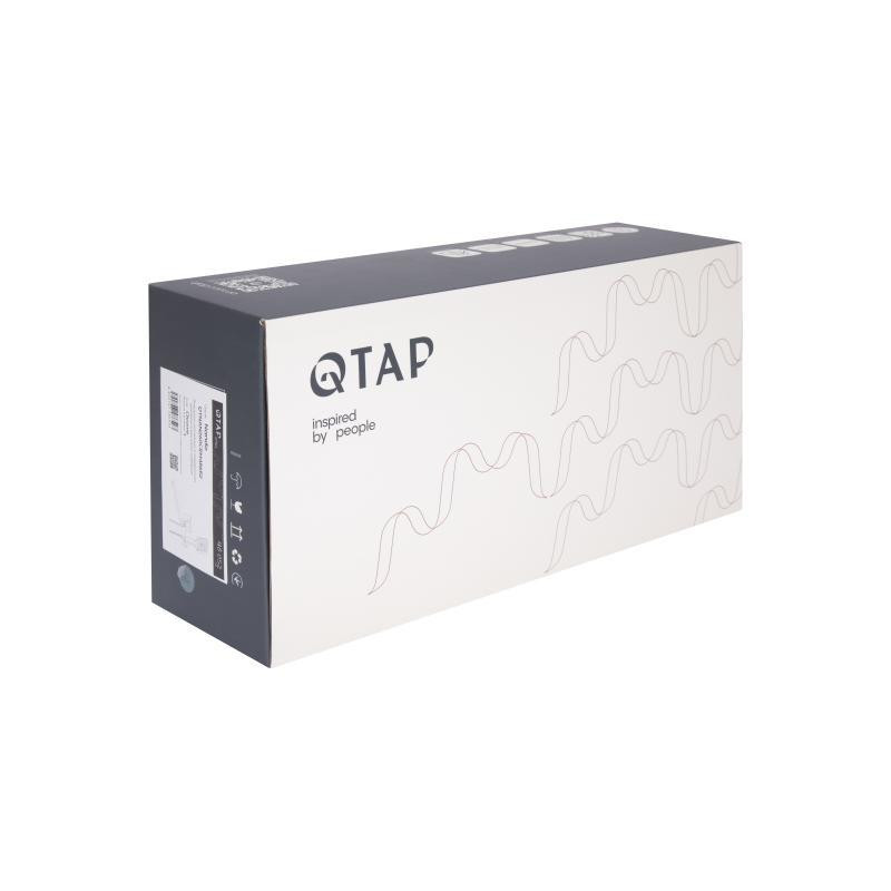 Смеситель для ванны Qtap Nando с длинным поворотным изливом и душевым гарнитуром QTNAN260CRM48652 Chrome Киев - изображение 8