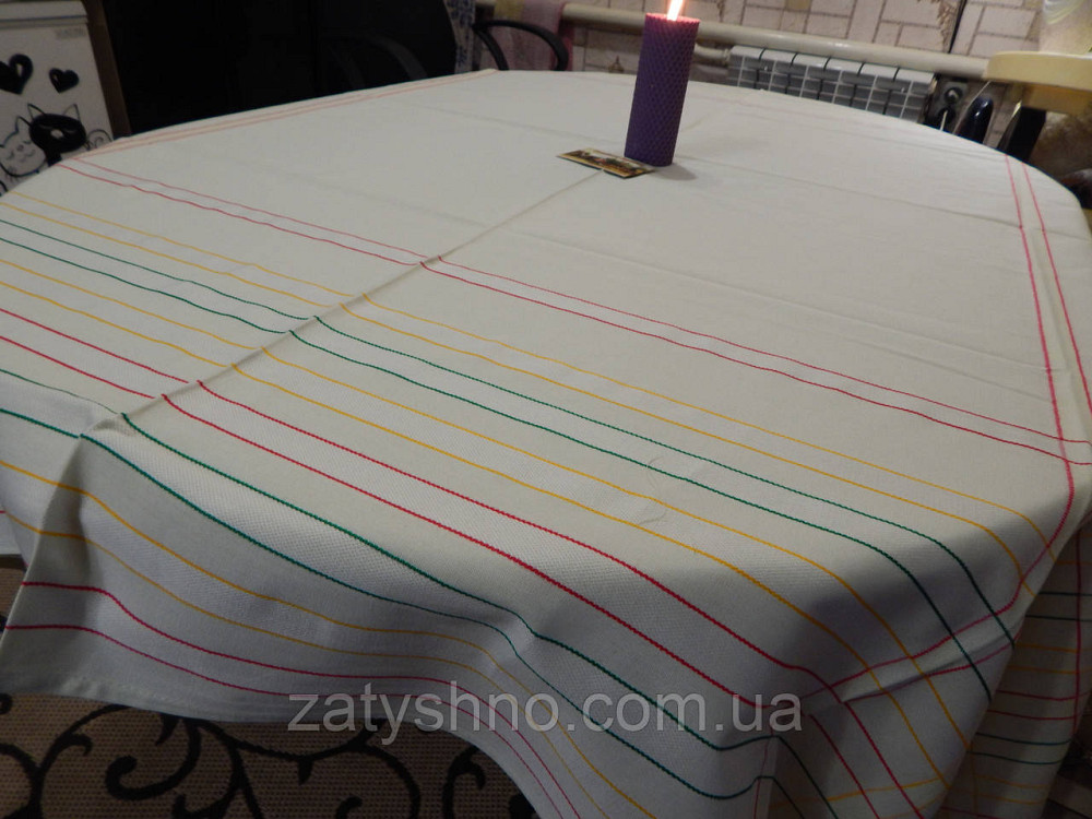 Скатертина вишита бавовна Київ - фото 3