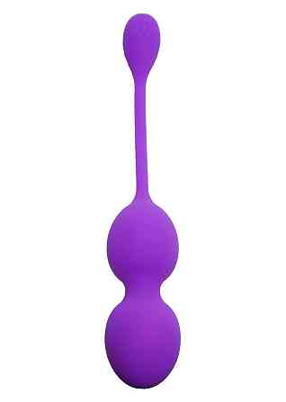 Вагінальні віброкульки - Vibrating Kegel Balls Purple, 32 мм, 80 г Sex Aura Київ