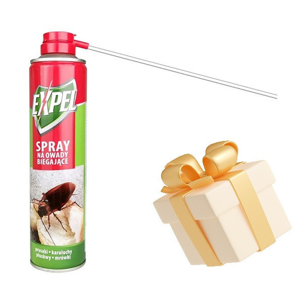 Аэрозоль от тараканов, муравьев, клопов, блох Expel, 400мл Днепр - изображение 1
