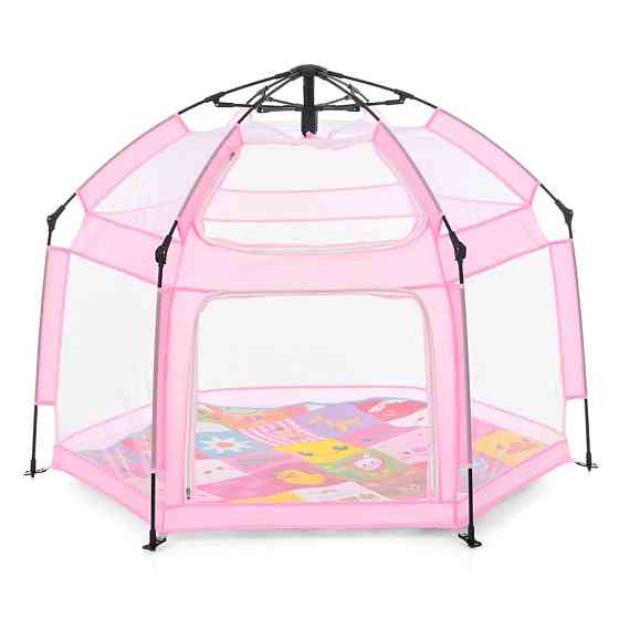 Детский манеж MR 1512 Powder Pink 146×127×110 см Винница