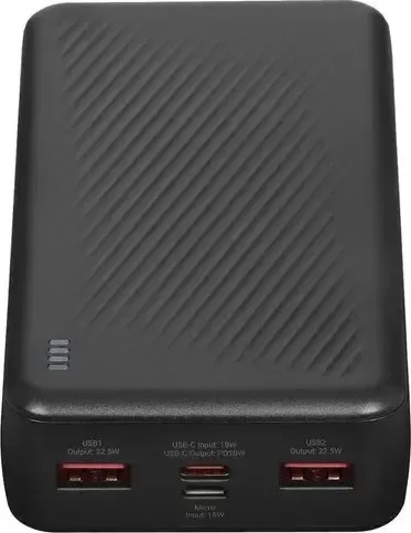Повербанк Borofone J56A 20000 mAh/ Зарядное устройство / Power Bank 2xUSB, Type C, micro-USB Коломыя - изображение 3