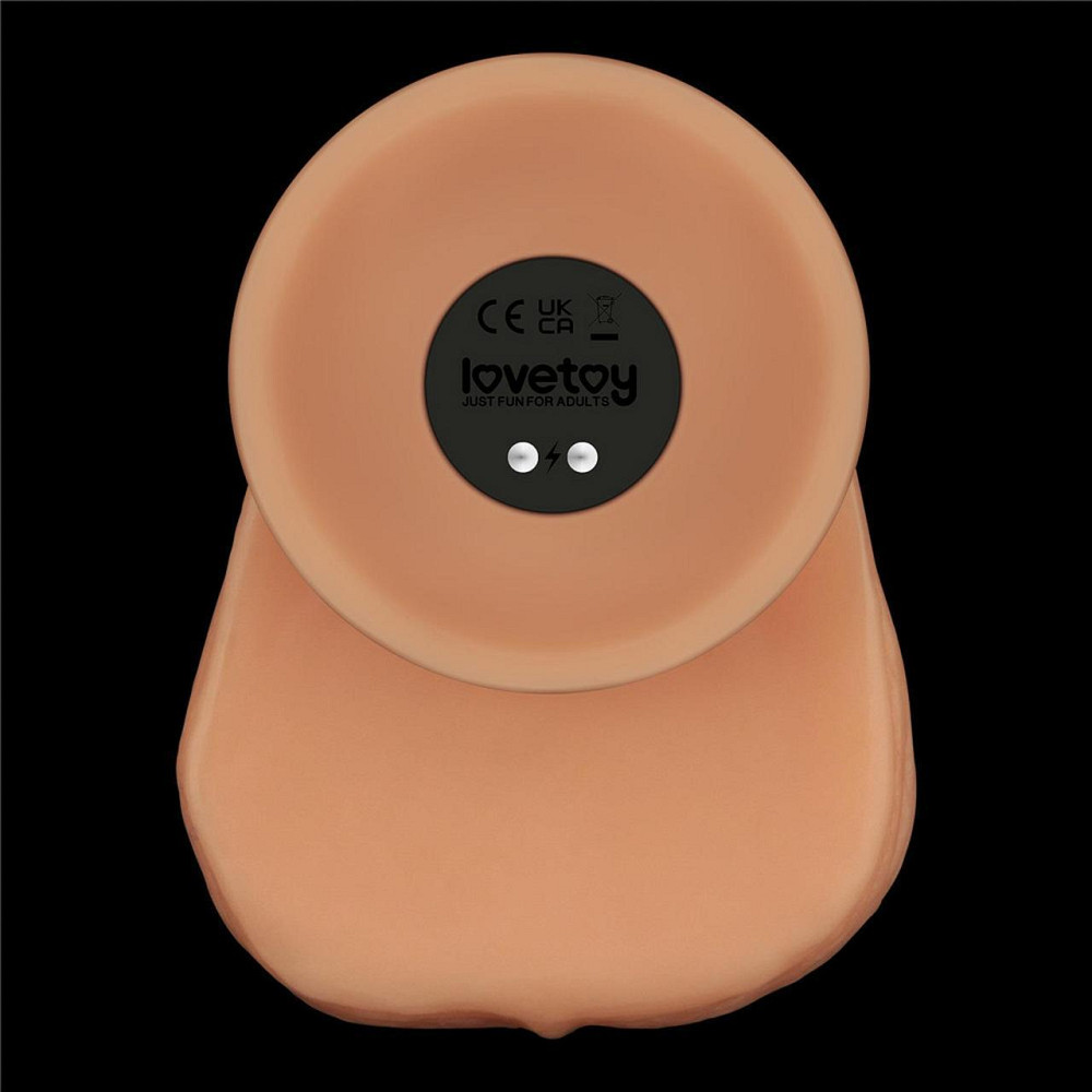Реалистичный вибратор - Vibrating Power Basics Cock 11