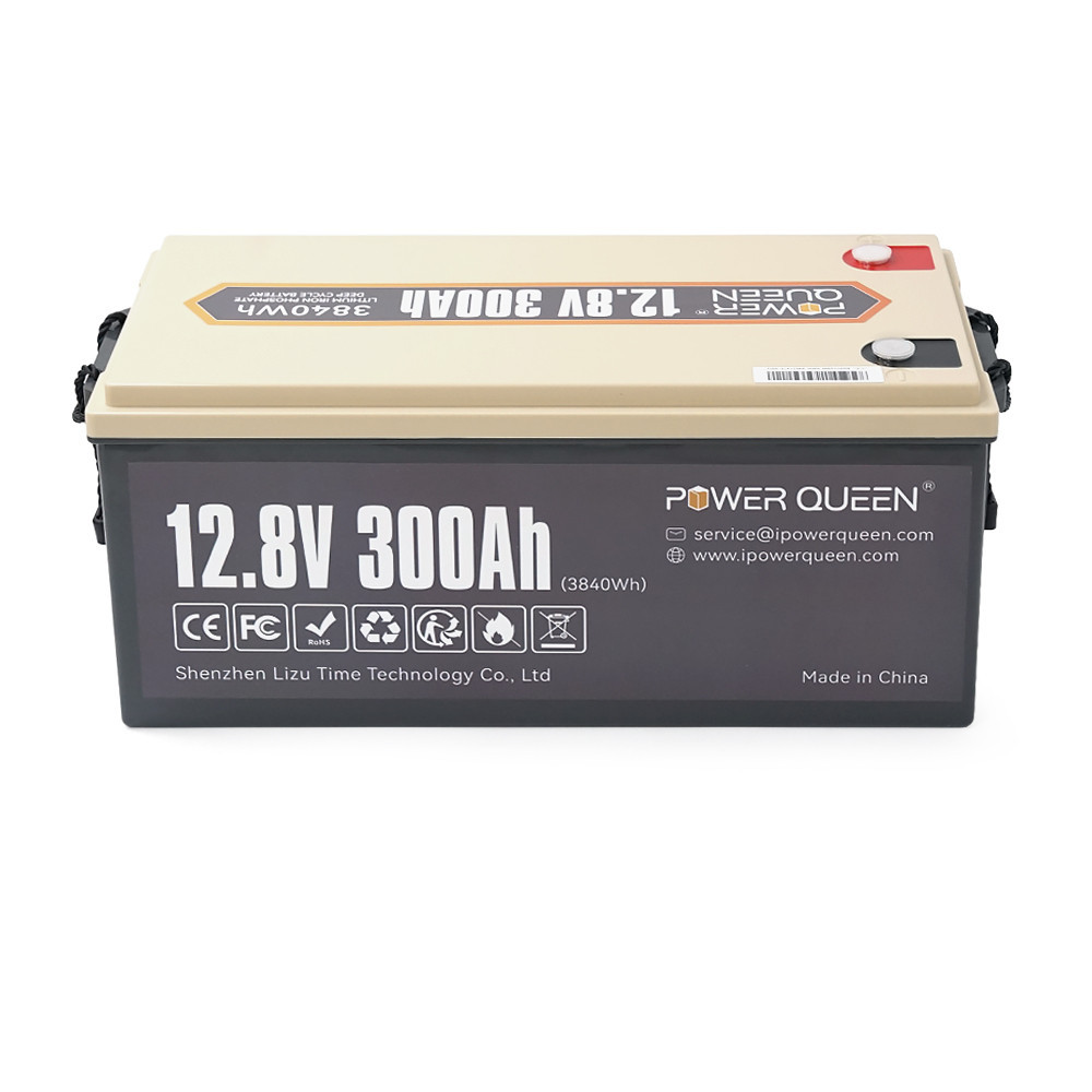 Акумуляторна батарея LiFePO4 Power Queen 12.8 V 300Ah , 3840Wh, BMS 200A, 522*240*218 мм Київ - фото 2