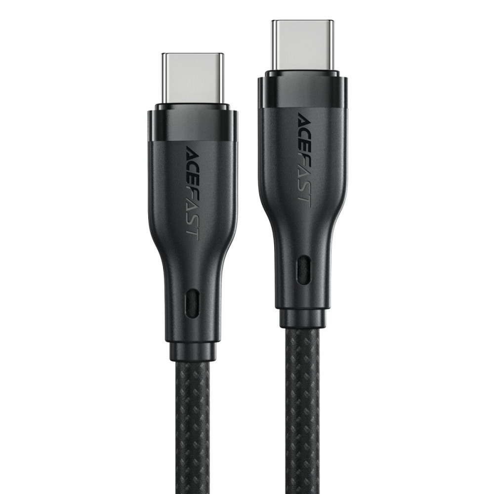 Кабель ACEFAST C8-03 USB-C to USB-C charging data cable Black (6974316282716) Киев - изображение 1