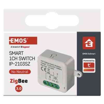 Модуль управління розумним будинком EMOS H5103 ZigBee 3.0 1-Channel (H5103) Вінниця