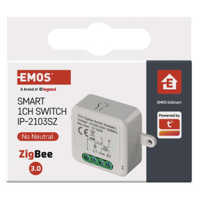 Модуль управления умным домом EMOS H5103 ZigBee 3.0 1-Channel (H5103) Винница - изображение 4