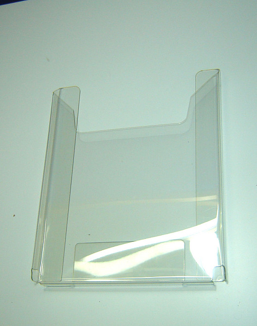 Карман буклетница EKOSTAR А4 верт Н=275, 1,5 ПЭТ без  скотча Киев - изображение 3