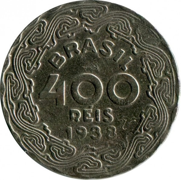 Бразилия 400 реалов, 1938-1942 Жетулиу Дорнелис Варгас (БС) Полтава - изображение 1
