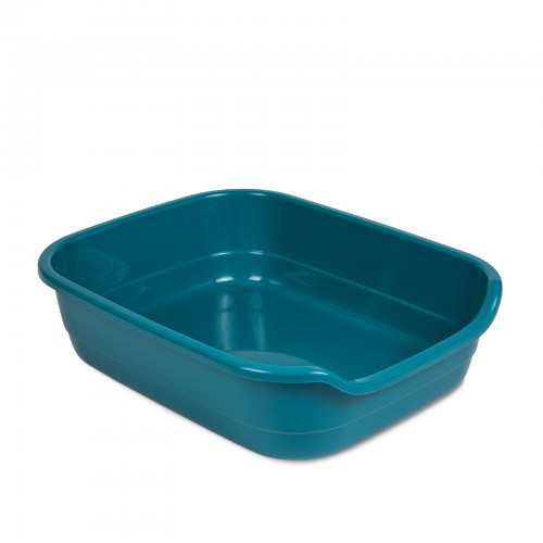 Туалет Природа «Comfort L» для кошек, 49х39х15 см (ультрамарин) Киев - изображение 4