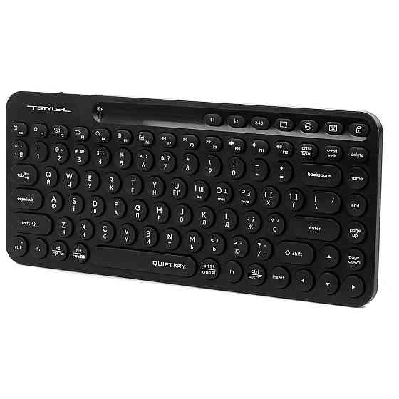 Клавіатура бездротова A4Tech FBK36C AS Black Чорний Харків