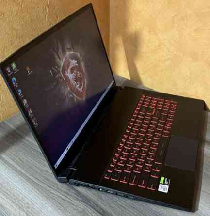 Великий ігро Ноутбук MSI GF75 (i5-10300/16D4/GTX1650/17.3" 144Hz. Київ