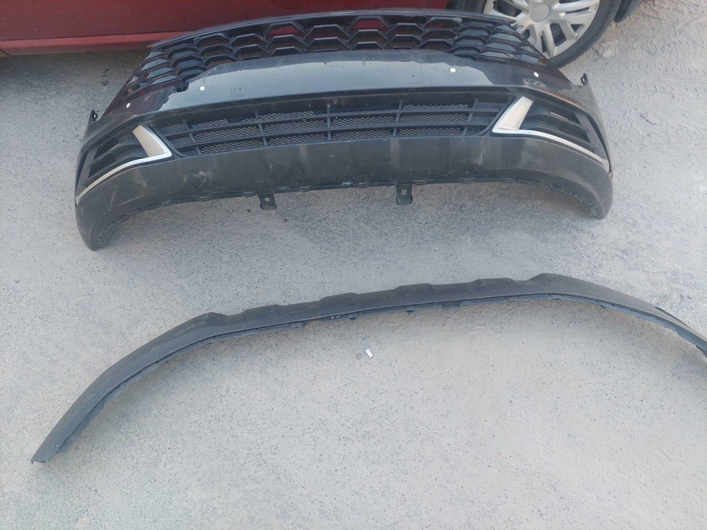 Kia Sportage 2021–2024 Бампер у зборі з LED- туманками Київ - фото 1