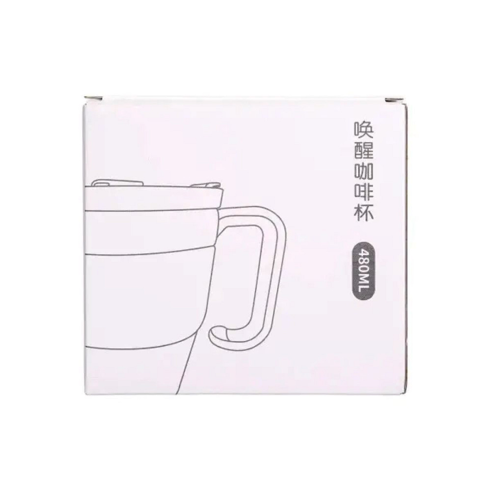 Yiwu Термочашка Coffee & Tea з трубочкою чорна HP-14-23B Киев - изображение 5