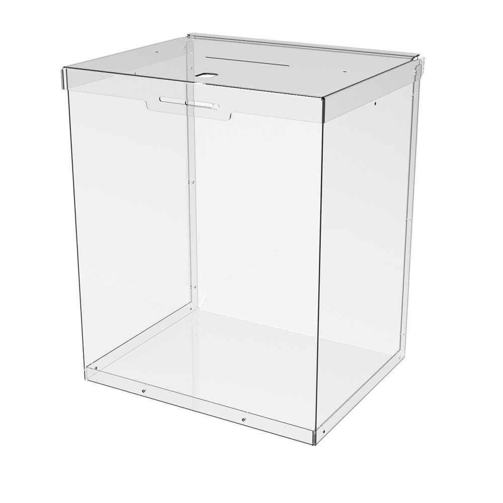 Ящик EKOSTAR с замком для пожертвований и сбора денег 250x200x300. Объем 15 литров Киев - изображение 2