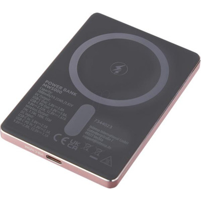Батарея универсальная Intenso MW5000 5000mAh Magnetic rose (7344023) Винница - изображение 3