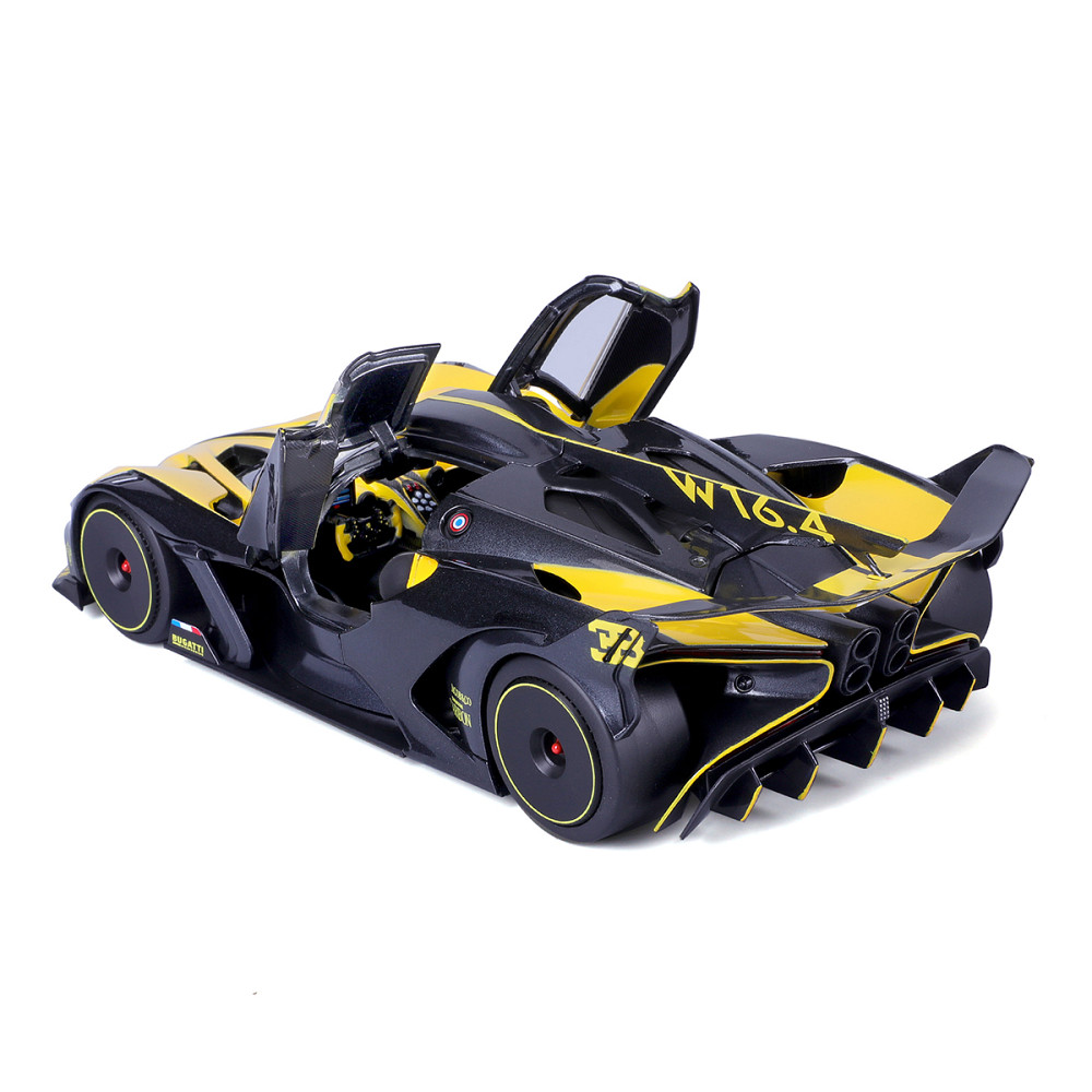 Автомодель - Bugatti Bolide (чорно-жовтий, 1:18) Дніпро - фото 3