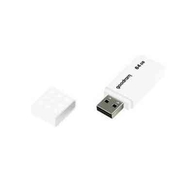 USB флеш накопичувач Goodram 64GB UME2 White USB 2.0 (UME2-0640W0R11) Вінниця