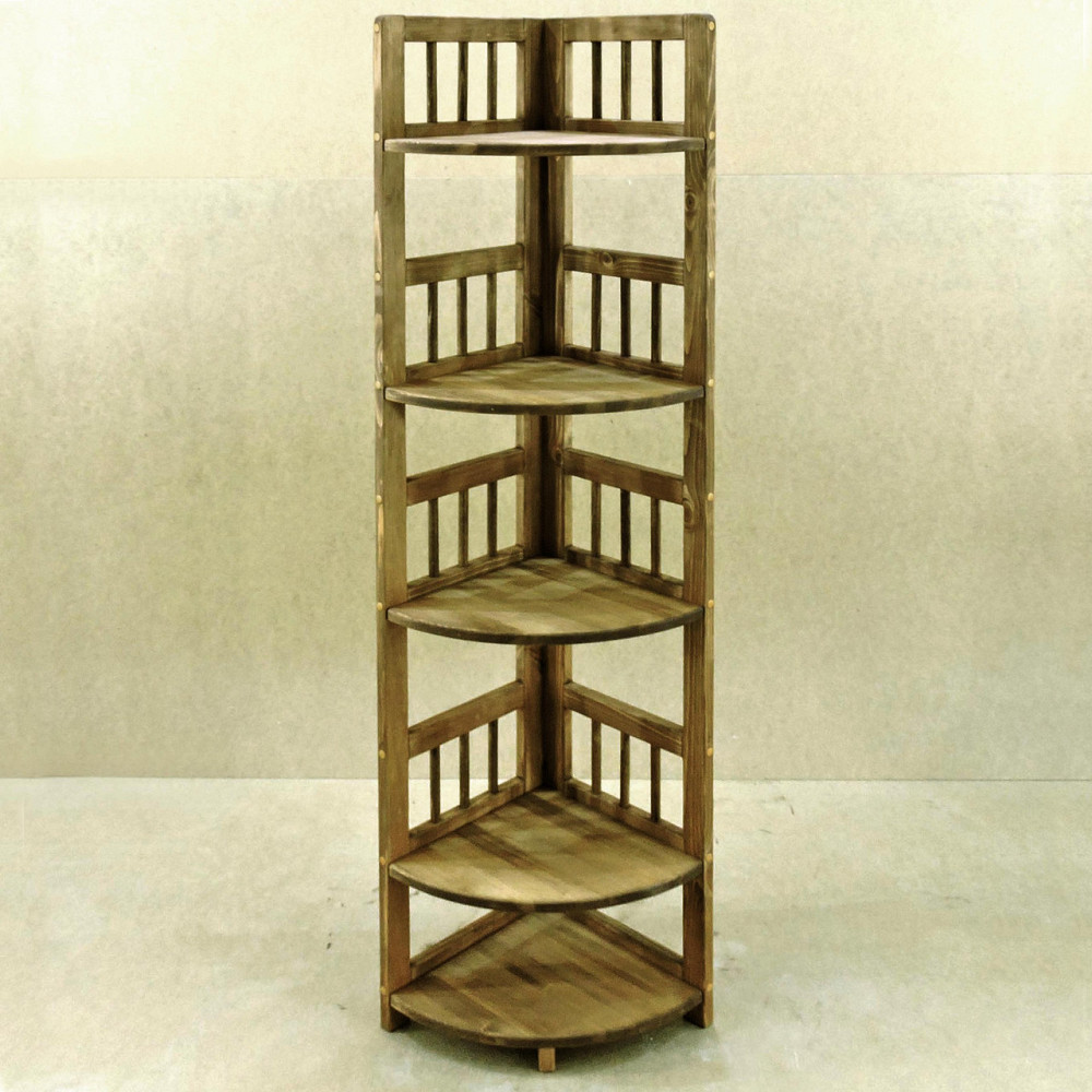 Стеллаж угловой для ванной 