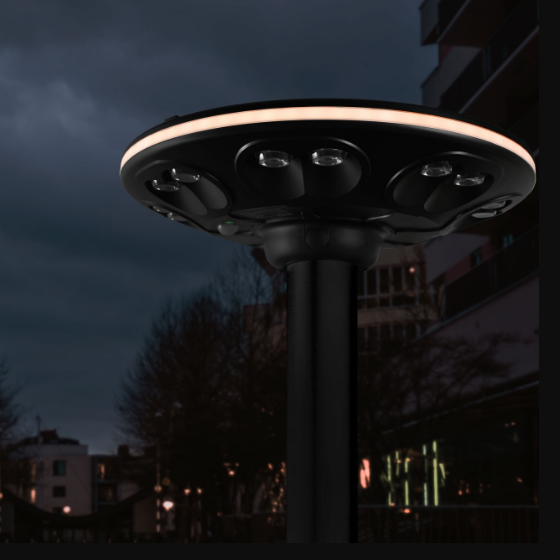 LED Ліхтар парковий автономний сенсорний IP54 1400Lm 5000+3000К VL-GLSO-1254-S Videx Житомир - фото 8