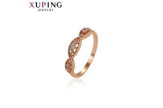 Кольцо Xuping розовая позолота - 18размер Киев