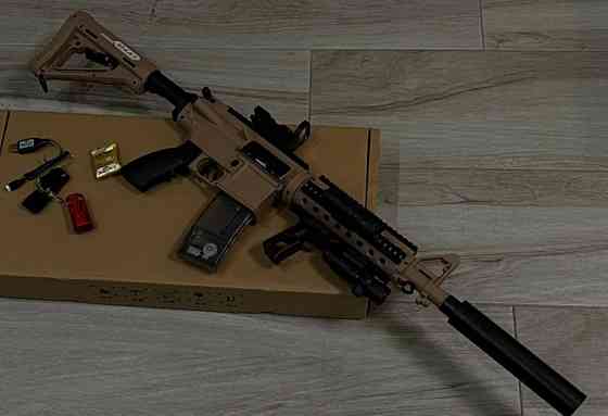 Професійний орбізний автомат М4А1, професійний гель бластер , орбіган. Харків