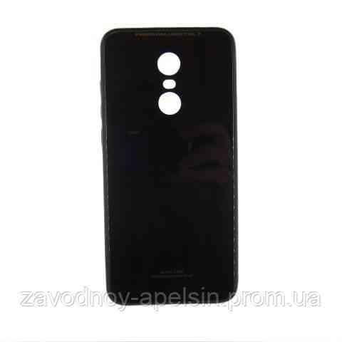 Xiaomi Redmi 5 plus 5+ стекляный чехол черный Одесса