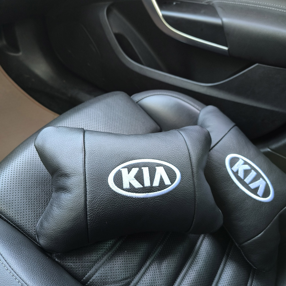 Оригінальний подарунок автомобілісту Kia Киа, Підголівник для сидіння автомобіля, Подушки для машини EC-58 Івано-Франківськ - фото 1