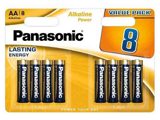 Батарейка щелочная LR6/AA 8шт (блистер) ТМ PANASONIC Киев