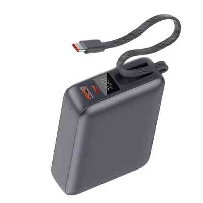 Батарея універсальна Vinga 20000 mAh 45W Display Cable (VPBB2045C) Вінниця