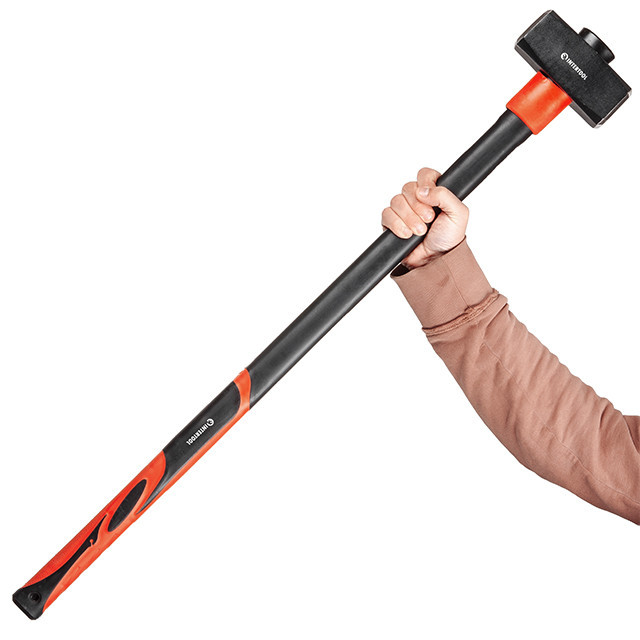 Кувалда, 5000 г, ручка з фібергласу INTERTOOL HT-0245 Киев - изображение 6