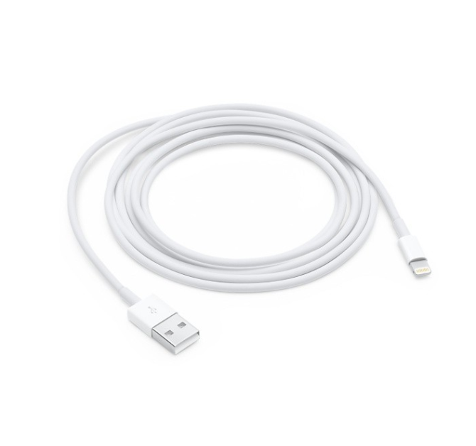 Кабель USB Lightning ZARMANS Foxconn Mfi 1м білий Житомир - фото 1