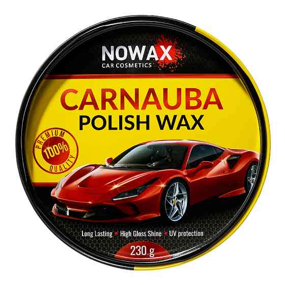Віск Nowax для полірування карнаубський 230г Львів