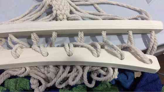 Гамак ТЕ-1837, 200x100 см, бавовна, смужка Київ